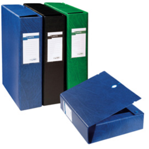 SEI ROTA SCATTO 60 CARTELLA PROGETTO IN COLPAN C/BOTTONI 350X250 mm DORSO 6 CM COL. BLU